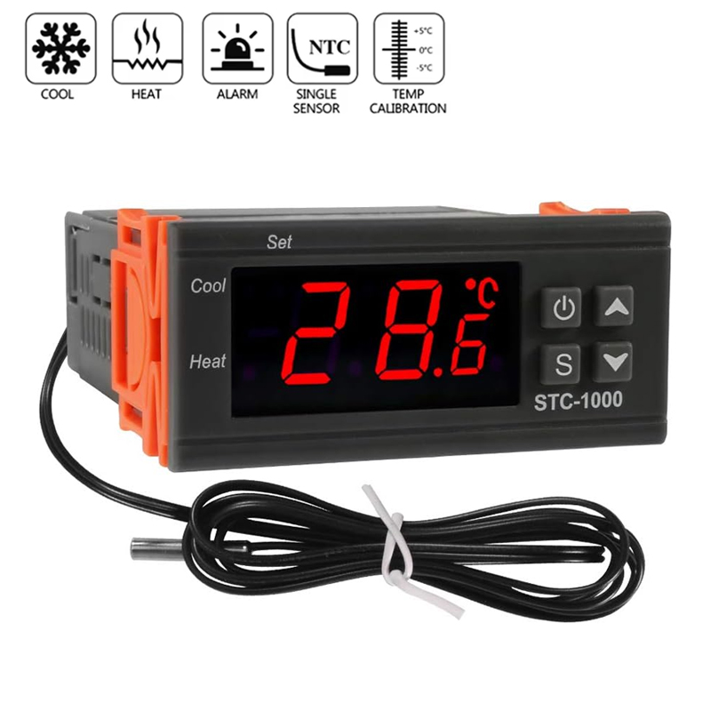 Lab Incubator - Smart STC-1000 Temperatuurregelaar LED Digitale Thermostaat