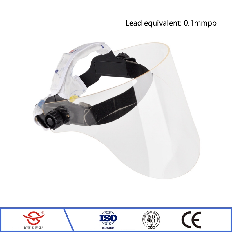 Xlab Medical - Röntgenbeschermend 0,1 mmpb loodglas gezichtsmasker radioactief