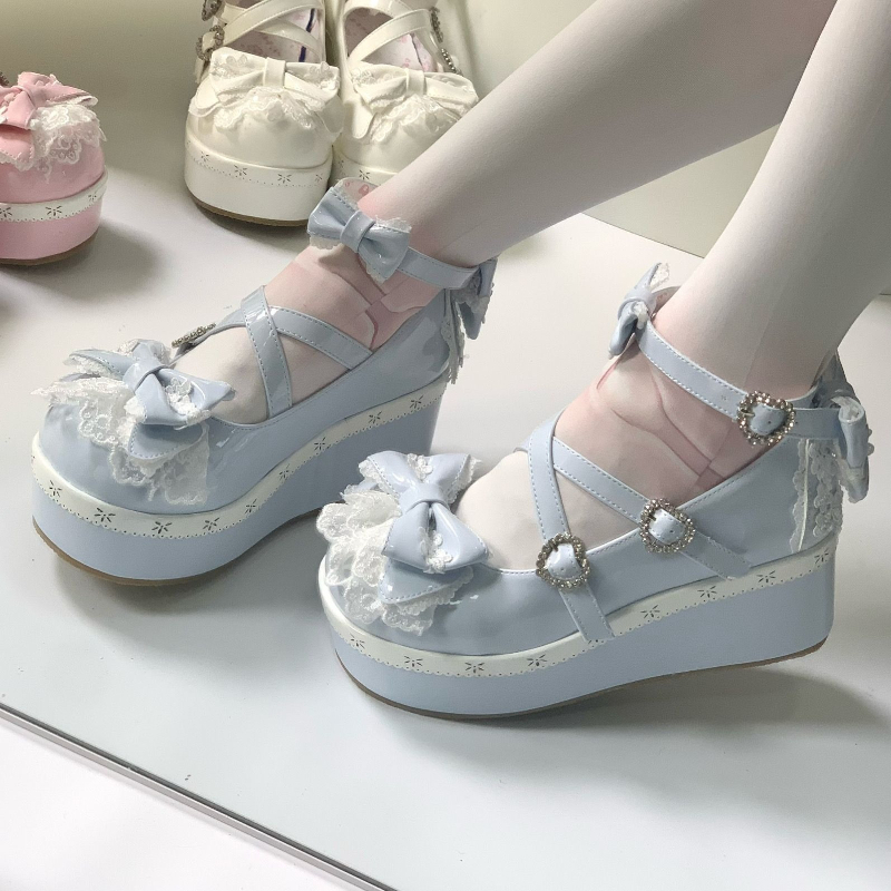 Bandage - Japanse Kawaii Lolita Schoenen Vrouwen Sweets