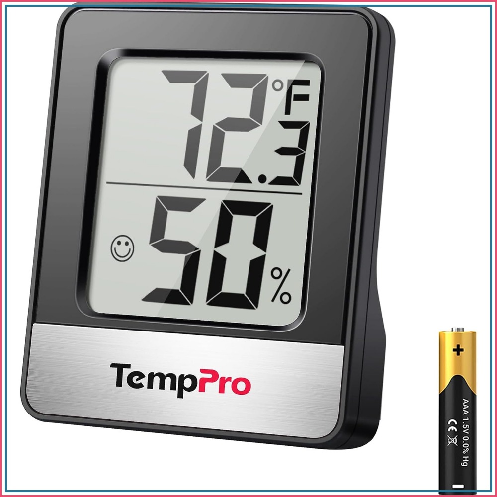 Thermometer Digital - Digitale hygrometer Binnenthermometer Vochtigheidsmeter Kamerthermometer met