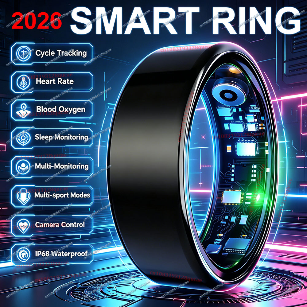 2026 Nieuwe Smart Ring Hartsla - Blood Pressure Monitor recensie en prijs