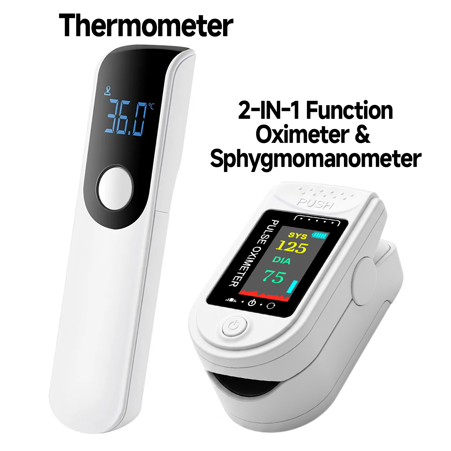 Mini-thermometer, medisch inst - Pulse Oximeter recensie en prijs