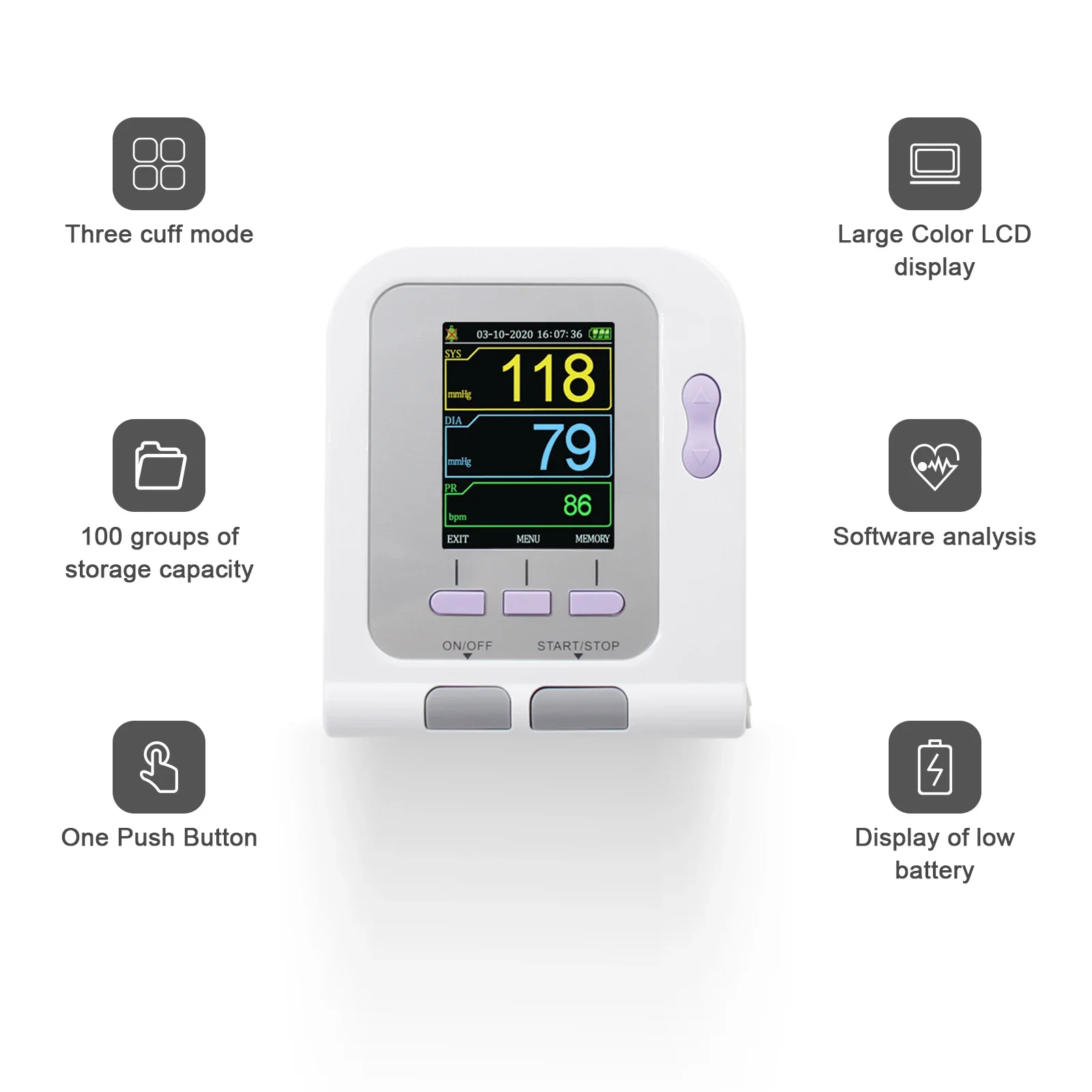 CONTEC08A-VET Veterinaire appa - Blood Pressure Monitor recensie en prijs