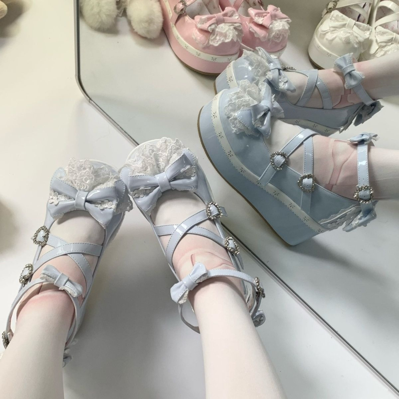 Japanse Kawaii Lolita Schoenen - Bandage recensie en prijs