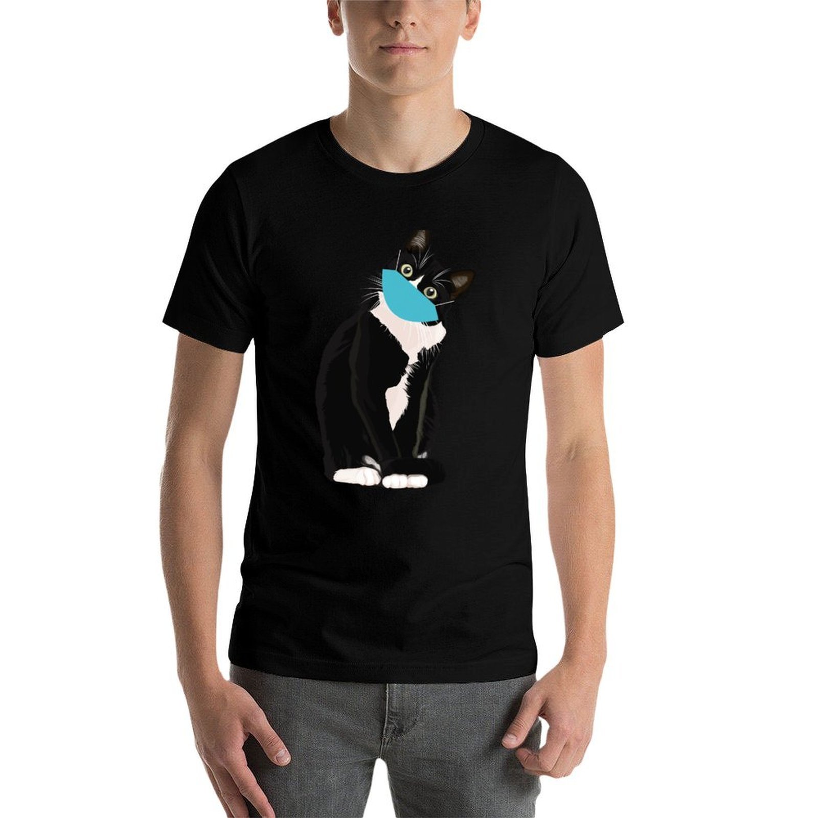 Schattig T-shirt met een kat d - Surgical Mask recensie en prijs