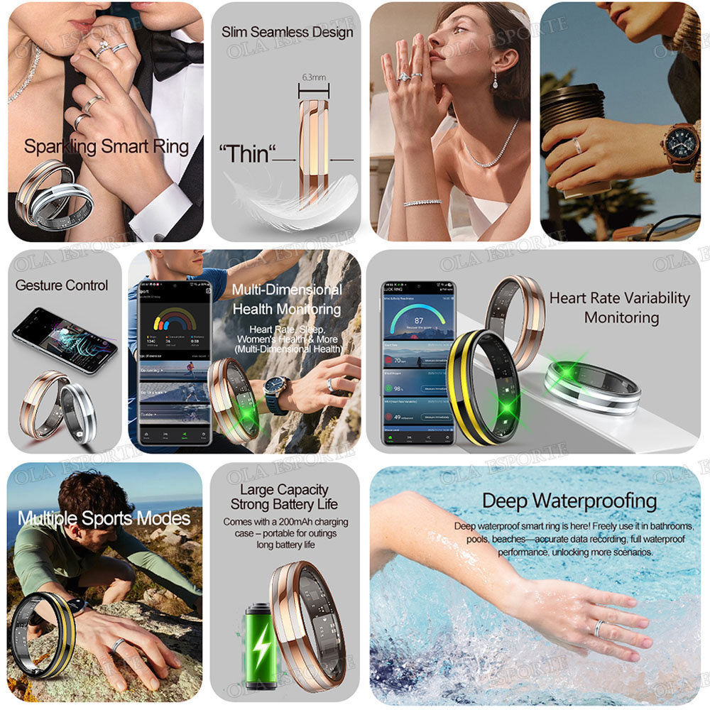 Gebaardetectie Smart Ring Gezo - Blood Pressure Monitor recensie en prijs